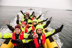 Reykjavik: Whale Watching by RIB Speedboat - 12-seater RIB comfort: gear that actually matters in Iceland