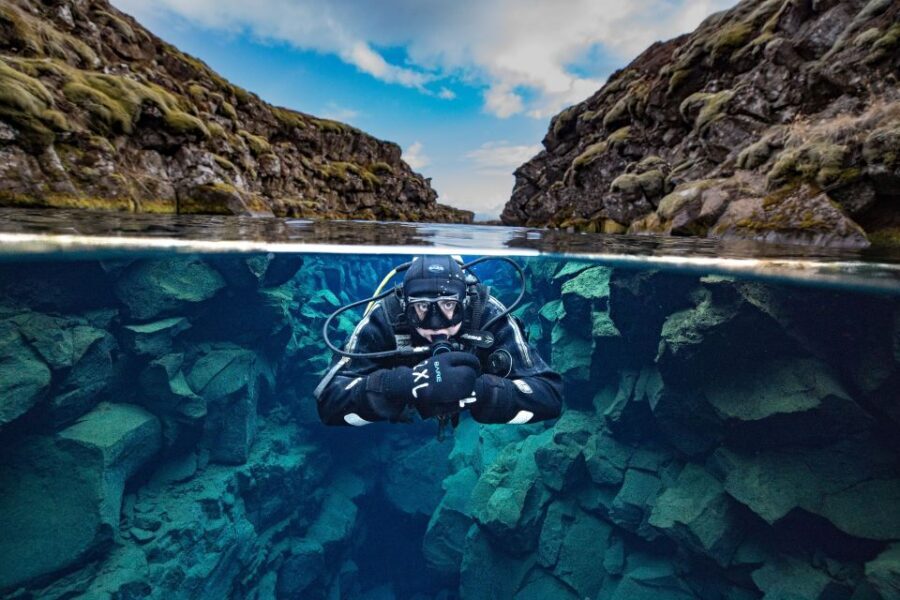 Silfra: Diving Between Tectonic Plates - Between the American and European Plates: The Tectonic-Plate Moment