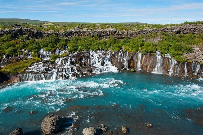 Silver Circle: Lava Cave, Waterfalls & Iceland Horses-Small Group - Stop 2: Deildartunguhver Thermal Spring (100°C Power)