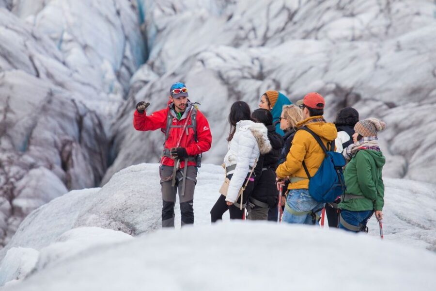 Skaftafell: Blue Ice Experience Easy Glacier Hike - Gear Up for Crampons and Ice Axe Confidence