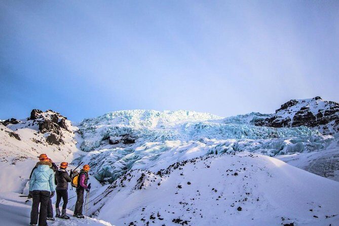 Skaftafell: Blue Ice Glacier Hike on Vatnajökull - Crampons, helmet, harness: the safety lesson that actually makes the hike enjoyable