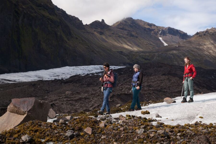 Skaftafell: Extra-Small Group Glacier Hike - Stepping onto the glacier: crampons, spacing, and safety rhythm