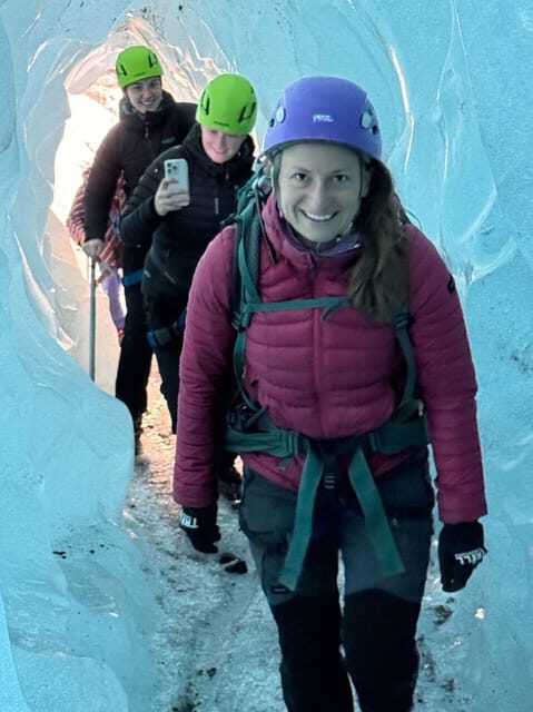 Skaftafell: Ice Cave Tour and Glacier Hike - Entering the blue ice cave: the surreal light is real, but conditions matter
