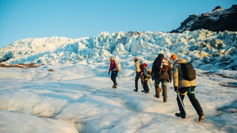 Skaftafell: Small-Group Vatnajökull Glacier Hike (Moderate) - Meeting at Arctic Adventures and the 4x4 Ride to the Glacier Edge