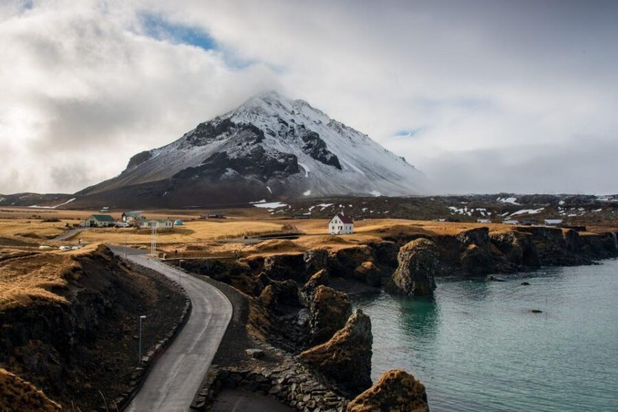 Snaefellsnes Peninsula and Kirkjufell Small-Group Tour - Búðakirkja Photo Stop at Búðir: A Black Church With Open Land Behind It
