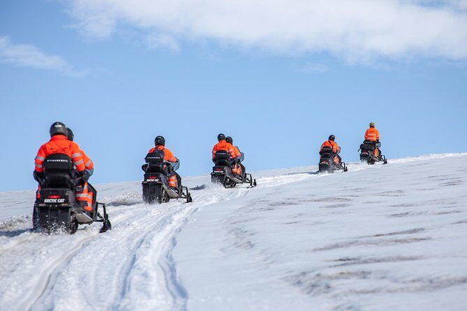 Snowmobiling Experience on Mýrdalsjökull Glacier - First Instruction on the Snowmobile: Getting Control Fast