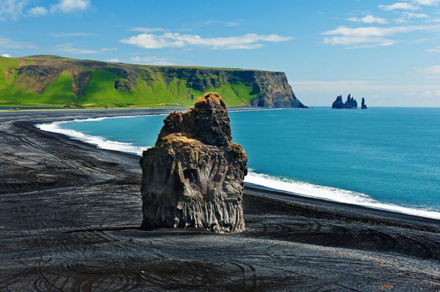 South Coast Classic: Full-Day Tour from Reykjavik - Reynisfjara Black Sand Beach: Basalt Columns, Waves, and Wind