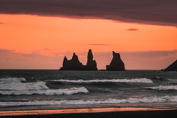 South Coast Day Tour Black Sand Beach & Waterfalls from Reykjavik - Reynisfjara Black Sand Beach: Basalt Formations and Real Wave Danger
