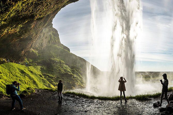 South Coast, Waterfalls and Black Beach Tour from Reykjavik - Skógafoss: The 60-Meter Waterfall Stop (and the Stairs Option)