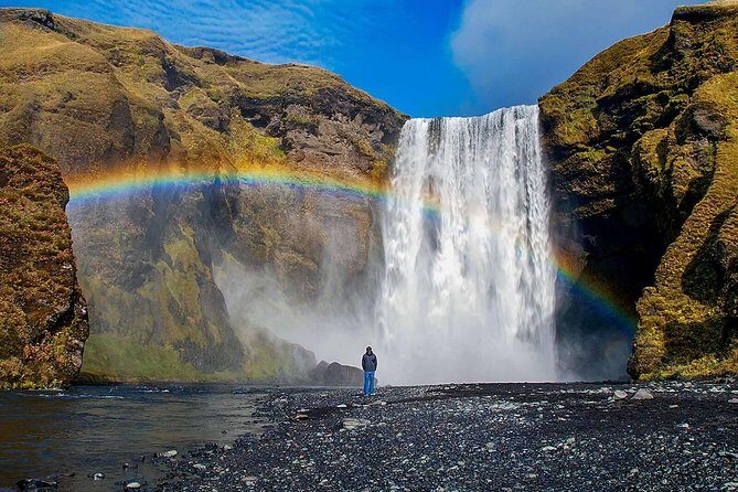 South Coast, Waterfalls and Black Beach Tour from Reykjavik - Solheimajokull Glacier Stop: A Short Walkout Into Ice Country