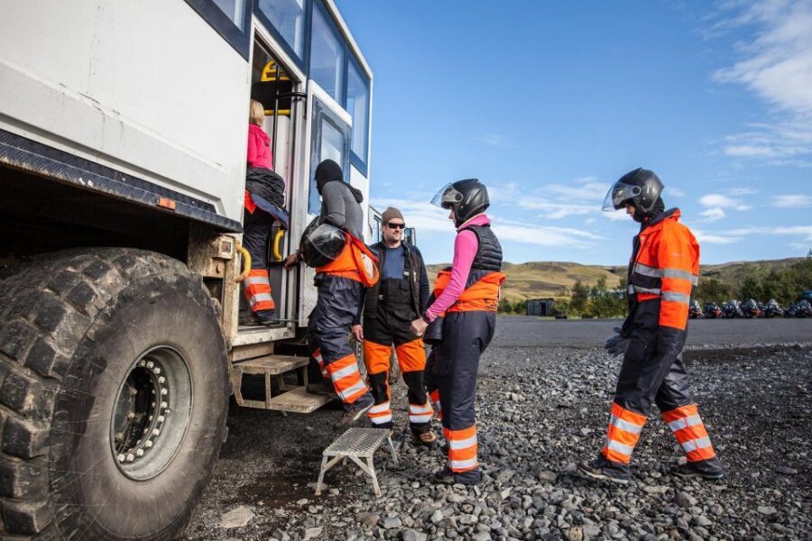Vik: Mýrdalsjökull Snowmobile Adventure - The Briefing That Keeps the Day Fun: Operating Instructions on the Glacier