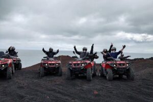 Volcano ATV Tour - ATVs, coveralls, gloves, and helmets: the “comfort math” that matters