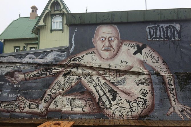 Walking tour of Reykjavik city - Stop 2: Laugavegur, Reykjavik’s Main Street and Street Art Secrets